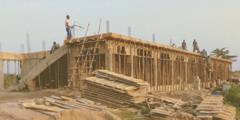 Construction of the School